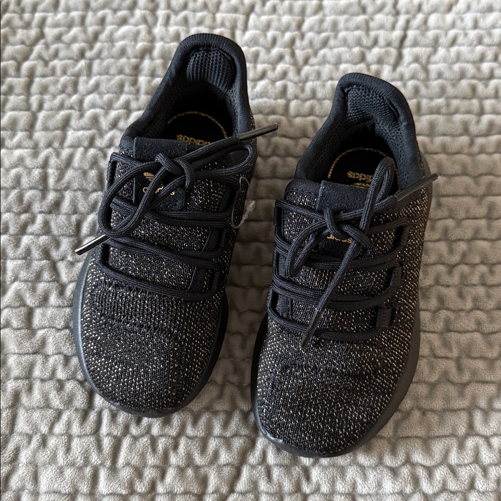 NEW ✨ ADIDAS Baby Sneakers Black with Gold